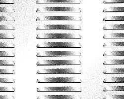 沖孔網規格型號 百葉窗通風孔 20 x 200 比例1:2