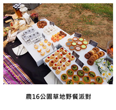 2017.04.08《派對外燴》農16公園草地野餐派對/